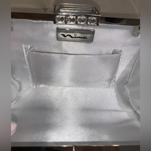 Nina Glitter Embellished Clutch/Handbag Multicolored MSRP $68 Worn Once - Picture 2 of 2